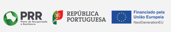 PRR - Plano de Recuperação e Resiliência | República Portuguesa | Financiado pela União Europeia - NextGenerationEU